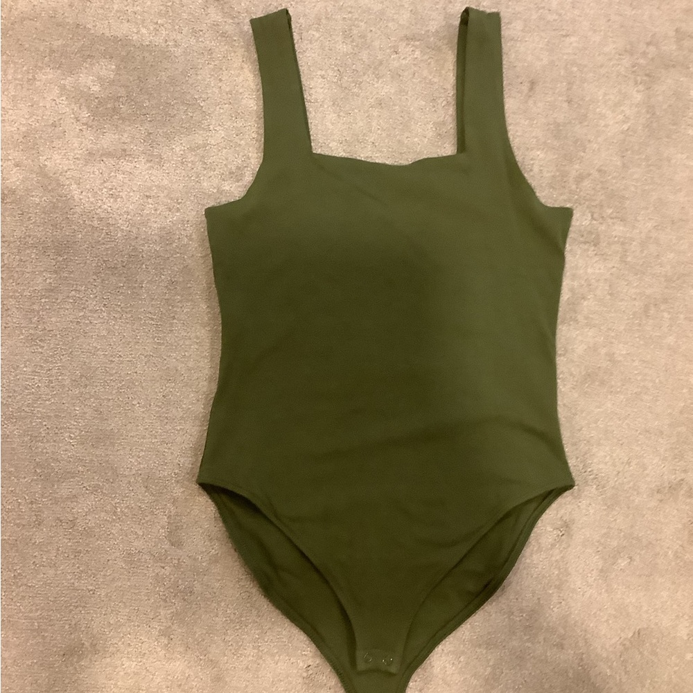 Old Navy Olive Green Bodysuit